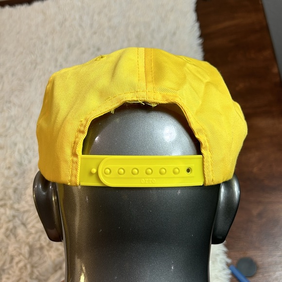 Otto Cap The Villa Fishing Derby Snapback, Yellow & Blue, Adjustable Fit - Picture 3 of 9